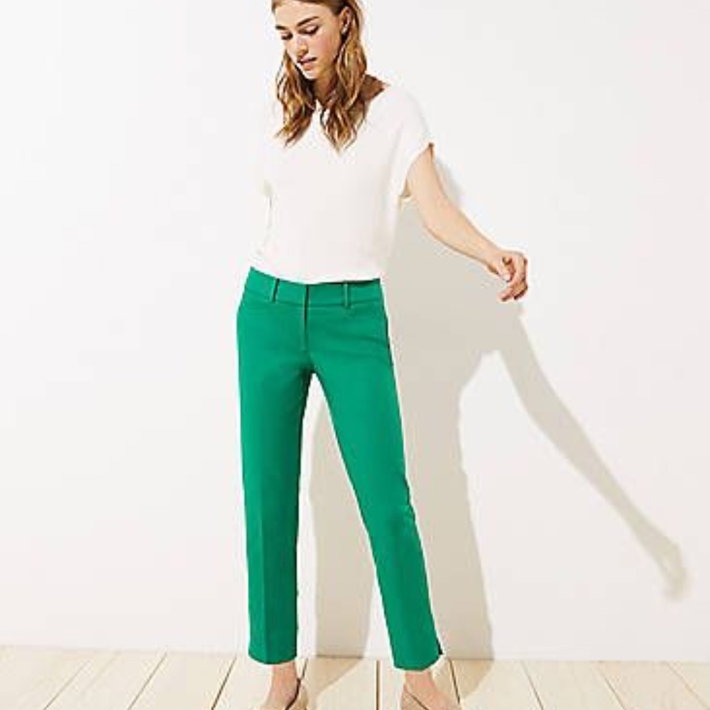 Riviera Pants in Marisa Fit Kelly Green